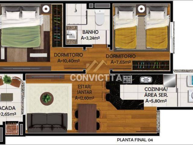 Apartamento para Venda em Caxias do Sul - 4